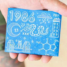 画像をギャラリービューアに読み込む, RFID Slim Wallet-BLUEPRINT-ART088TOM