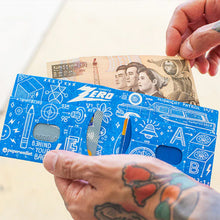 画像をギャラリービューアに読み込む, RFID Slim Wallet-BLUEPRINT-ART088TOM