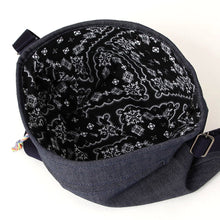 画像をギャラリービューアに読み込む, ORIGINAL サコッシュ - アップサイクル サルベージデニム