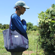 画像をギャラリービューアに読み込む, ORIGINAL トート - アップサイクル サルベージデニム