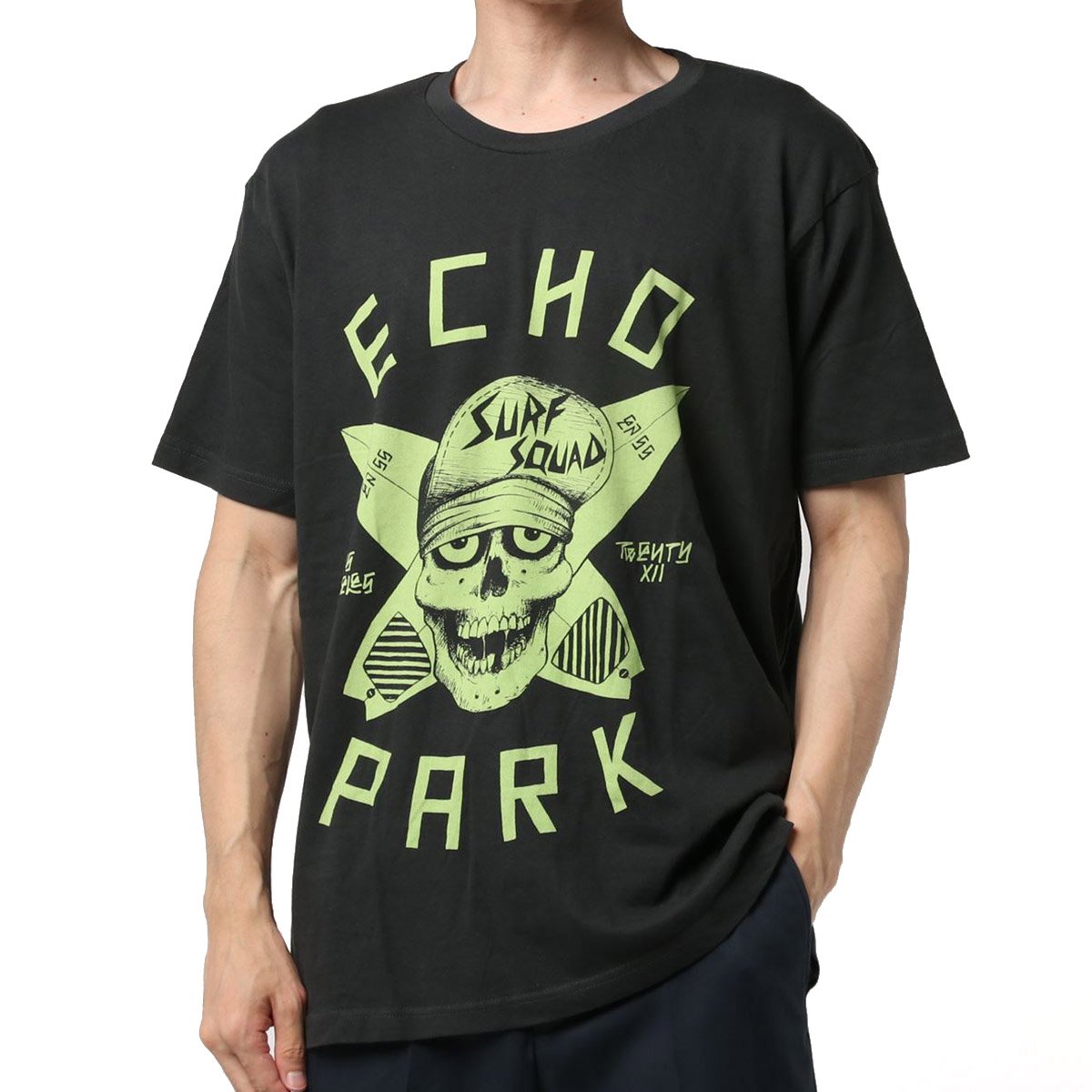 SURF PUNX SS TEE - サーフパンクス Tシャツ – FUZZBOXX GREEN GENERAL