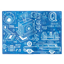 画像をギャラリービューアに読み込む, RFID Micro Wallet-BLUEPRINT-CWA088TOM