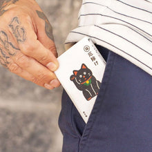 画像をギャラリービューアに読み込む, RFID Micro Wallet-LUCKY CAT-CWA085LUC