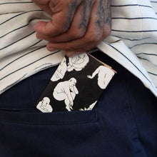 画像をギャラリービューアに読み込む, RFID Micro Wallet-UNGA BLACK MAT-CWA086BMA