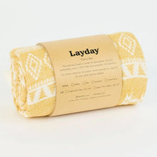 画像をギャラリービューアに読み込む, Vista ジャガードタオル Single - コットンブランケット _ VIS717_honey