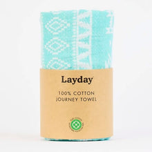 画像をギャラリービューアに読み込む, Vista ジャガードタオル Single - コットンブランケット _ VIS919_seafoam