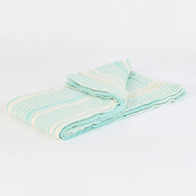 画像をギャラリービューアに読み込む, Charter フラットタオル Single - コットンブランケット _ CHA009_seafoam