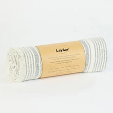 画像をギャラリービューアに読み込む, Charter フラットタオル Queen - コットンブランケット _ CHA515_ash