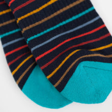 画像をギャラリービューアに読み込む, PACT - Men's Beachcomber Stripe Premium Crew Sock - EA1-MSP-BMS-1S