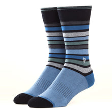 画像をギャラリービューアに読み込む, PACT - Men's Original Stripe Premium Crew Sock - EA1-MSP-ONS-1S