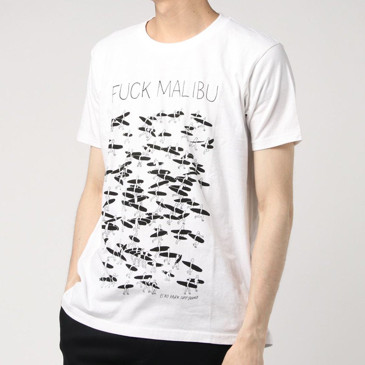 FUCK MALIBU SS TEE - ファックマリブ Tシャツ – FUZZBOXX GREEN 